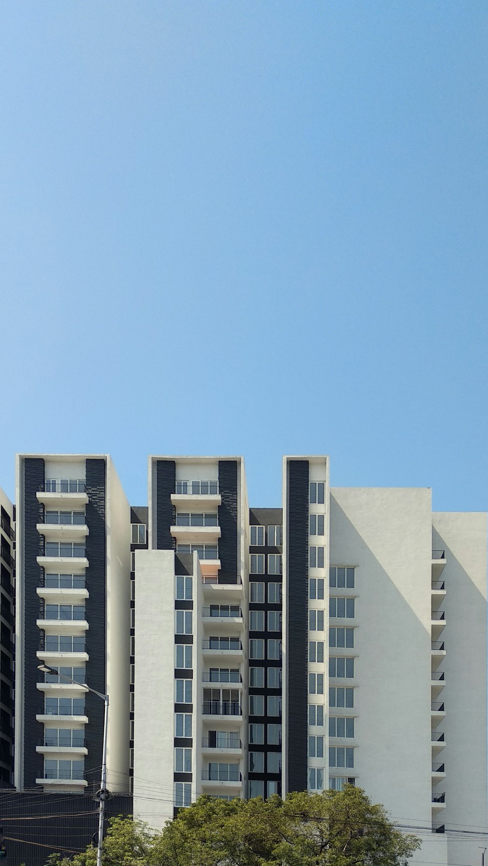 Housing complex with apartments